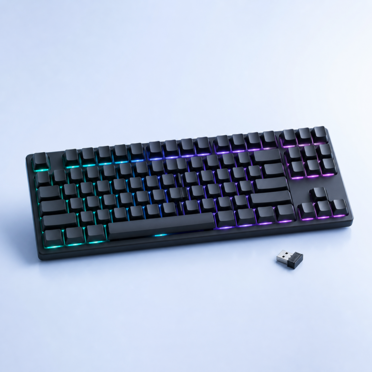 รีวิวคีย์บอร์ดไร้สาย TKL 2026 พิมพ์งานดี เล่นเกมได้ โต๊ะทำงานโล่งขึ้น